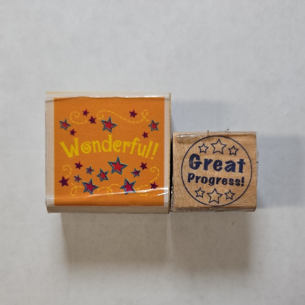 Stamp Set - Wonderful! Great Progress!